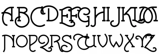 Calamity Jane NF Bold Schriftart Groß
