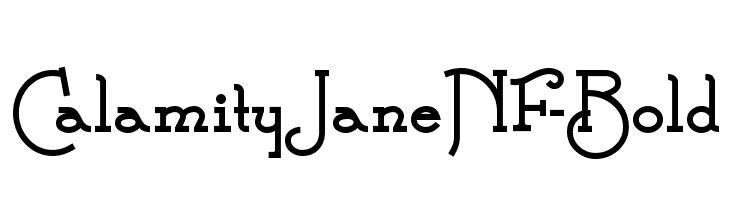 CalamityJaneNF-Bold  font caratteri gratis