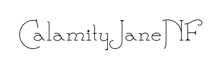 CalamityJaneNF  Free Fonts Download