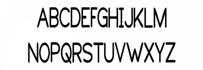 Calan フォント 大文字