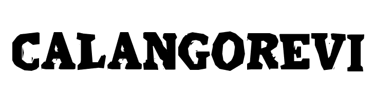CalangoRevi  Frei Schriftart Herunterladen