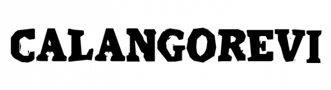 CalangoRevi  नि: शुल्क फ़ॉन्ट्स डाउनलोड