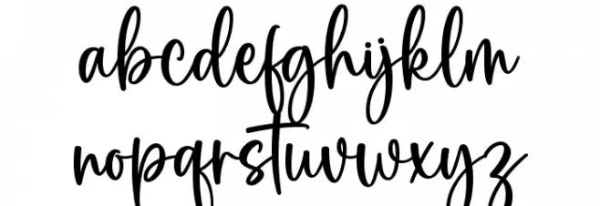 Calanthe Caratteri MINUSCOLO