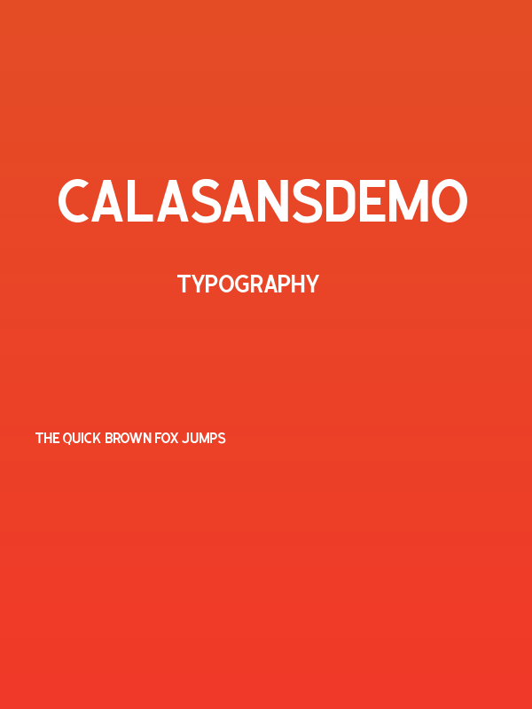 CalasansDEMO Poster