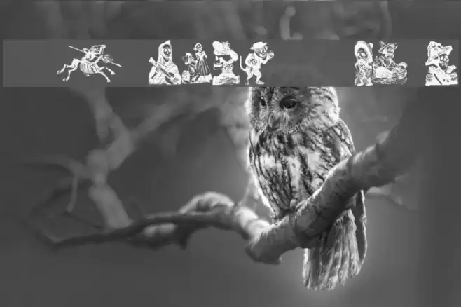 Calaveras 323 Font examples