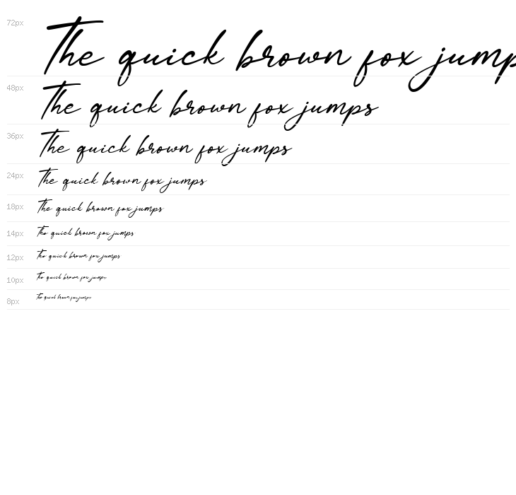 Calaya Free Italic Waterfall