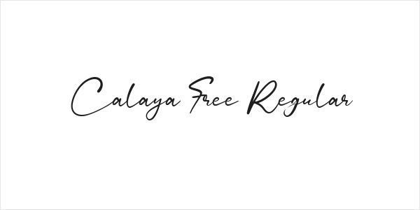 Calaya Free Regular Logo