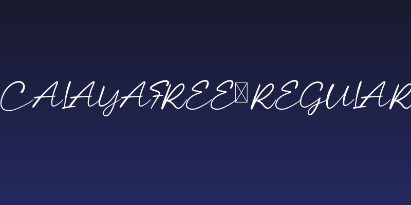 CalayaFree-Regular Social Header
