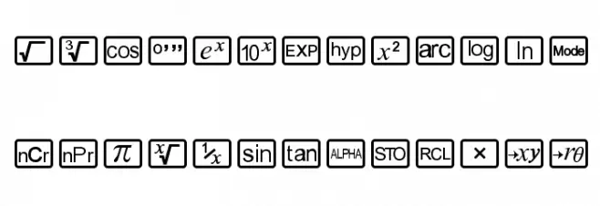 CalcHux 字体 小写
