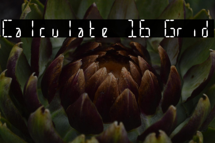 Calculate 16 Grid Example 2