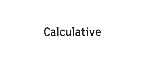 Calculative Logo
