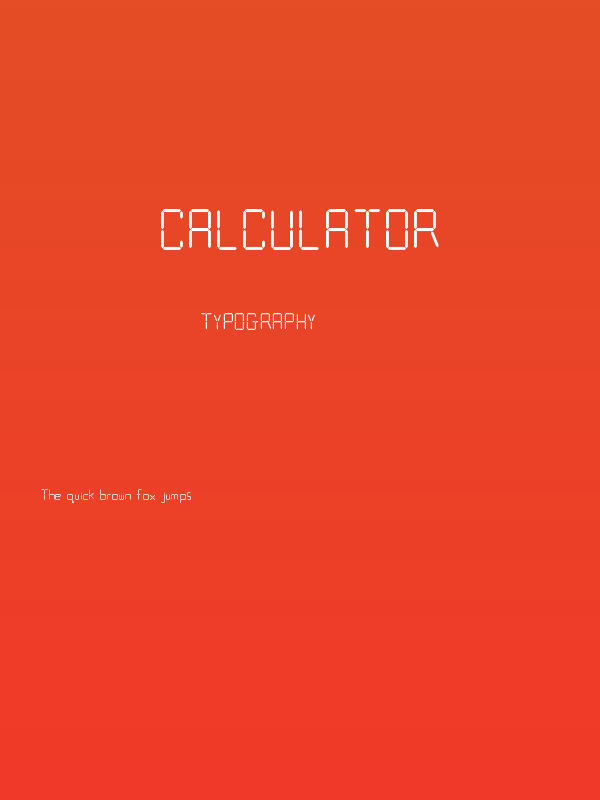 Calculator Poster