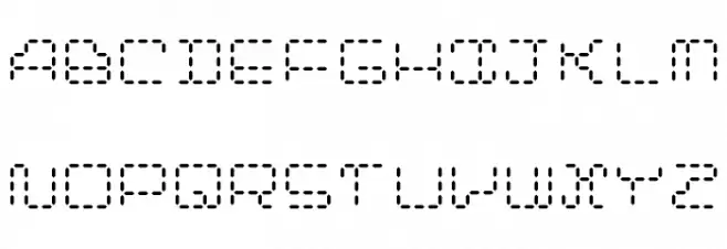 Calculatrix 24 Regular Polices MAJUSCULES