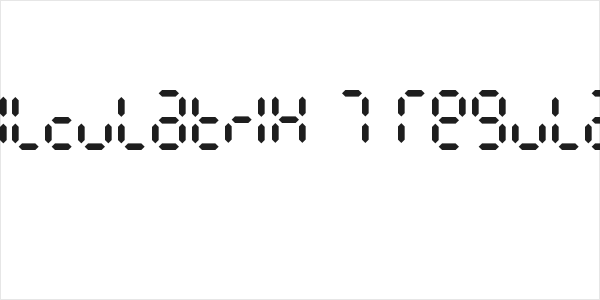 Calculatrix 7 Regular Logo