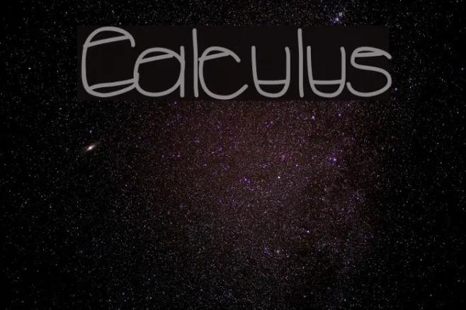 Calculus Example 2