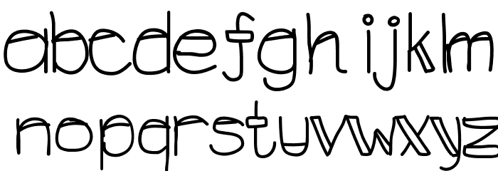 Calculus Font LOWERCASE