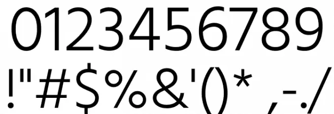 Calcutta Light Regular Font OTHER CHARS