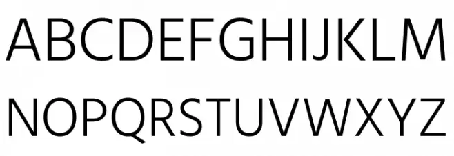 Calcutta Light Regular 字体 大写