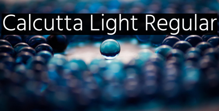 Calcutta Light Regular Example 2