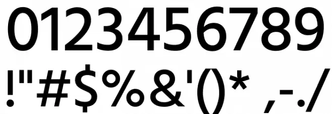 Calcutta Medium Regular Font OTHER CHARS