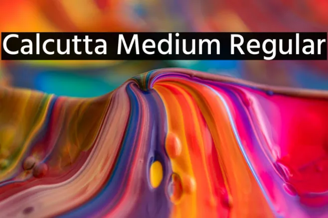 Calcutta Medium Regular Example 1