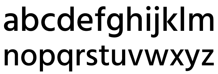 Calcutta Medium Regular Font LOWERCASE