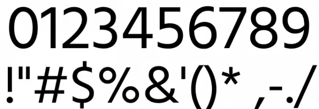 Calcutta Regular Font OTHER CHARS