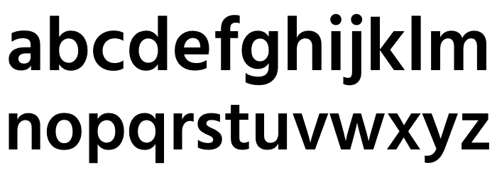 Calcutta SemiBold Regular Font LOWERCASE