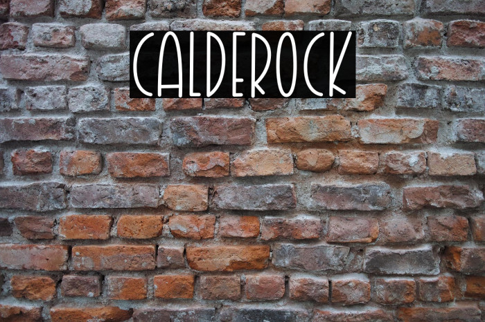 Calderock Example 2