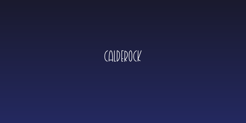 Calderock Social Header