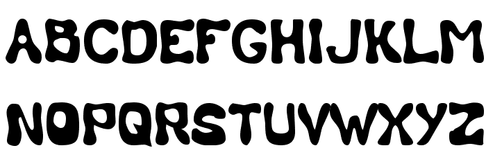 Calebasse [Unregistered] フォント 大文字
