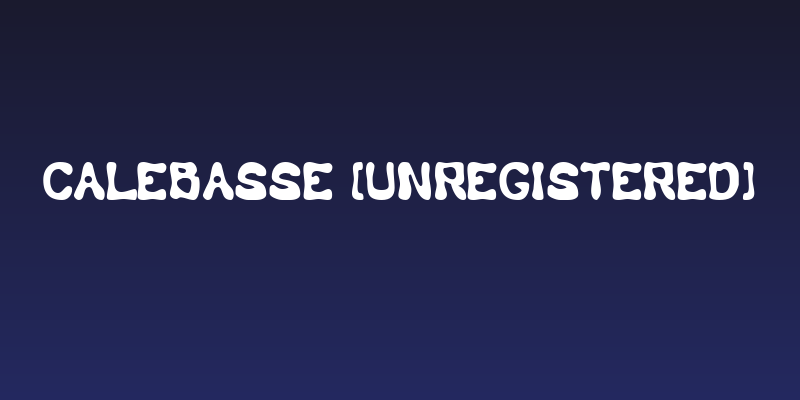 Calebasse [Unregistered] Social Header