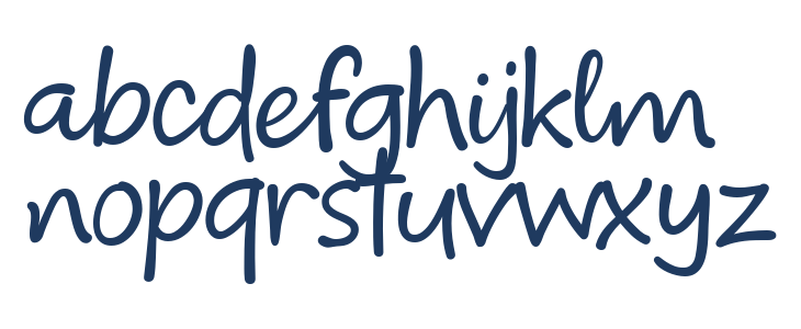 Calebor Regular Lowercase