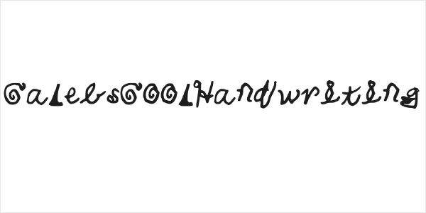 CalebsCoolHandwriting Logo