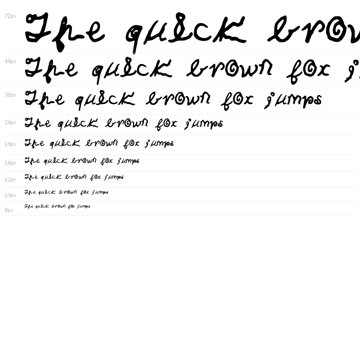 CalebsCoolHandwriting Waterfall