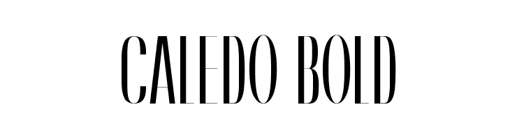 Caledo Bold Font