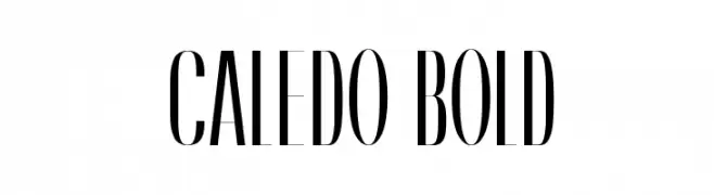 Caledo Bold  Descarca Fonturi Gratis