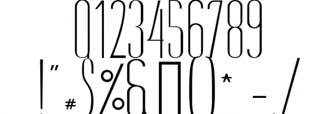 Caledo-Light Font OTHER CHARS