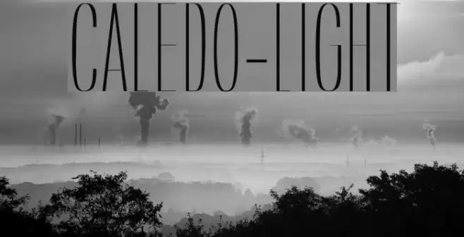 Caledo-Light Font examples