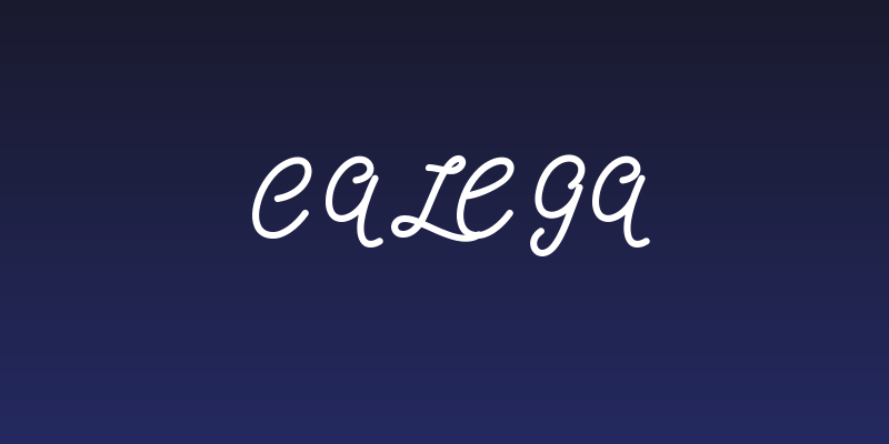 Calega Social Header