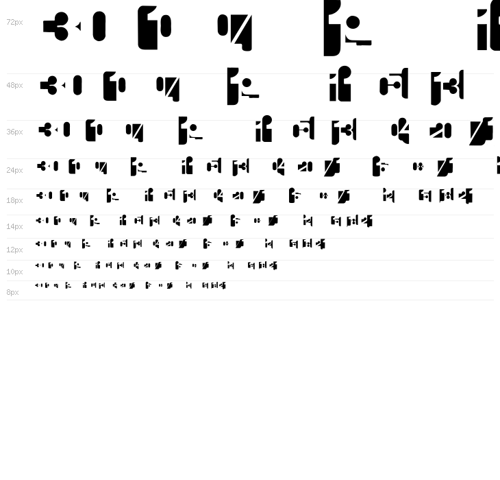 CalendarDigits Waterfall