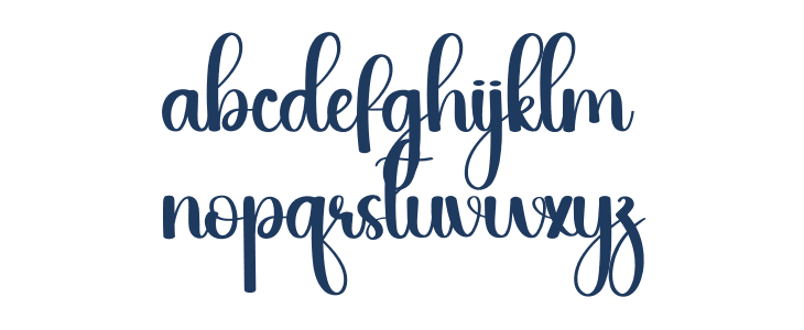 Calendar Lowercase