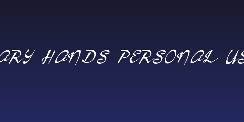 Calendary Hands PERSONAL USE DEMO Social Header