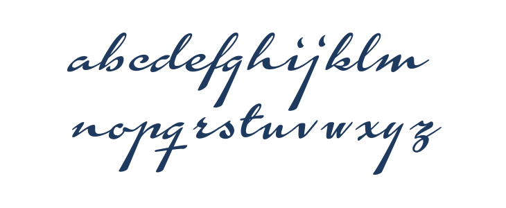 Calendary Hands PERSONAL USE DEMO Lowercase