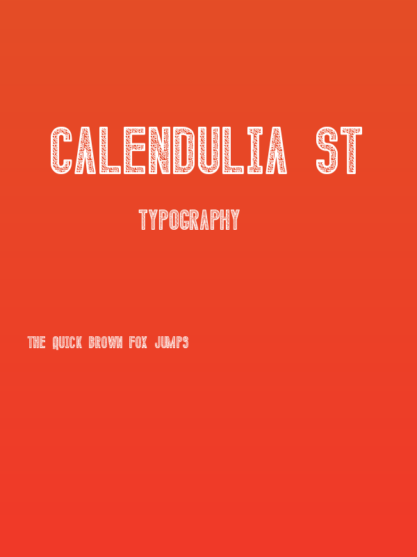 Calendulia St Poster