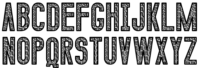 Calendulia St Font LOWERCASE