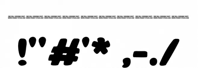 Calera Display Regular Font OTHER CHARS