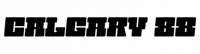 Calgary 88  تنزيل الخطوط