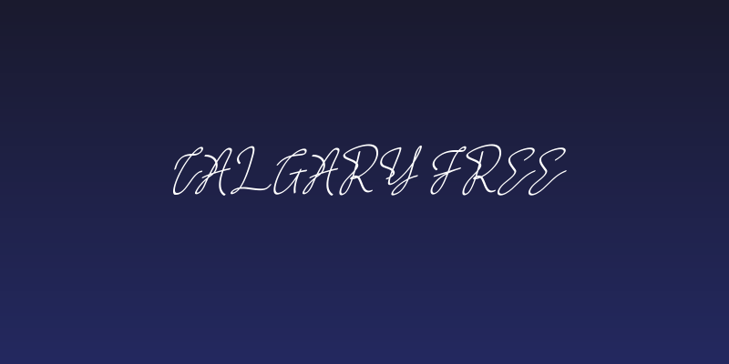 Calgary FREE Social Header