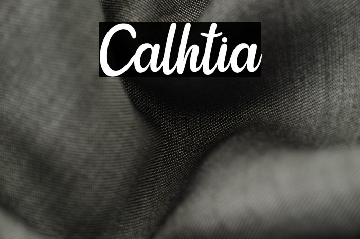 Calhtia Example 2